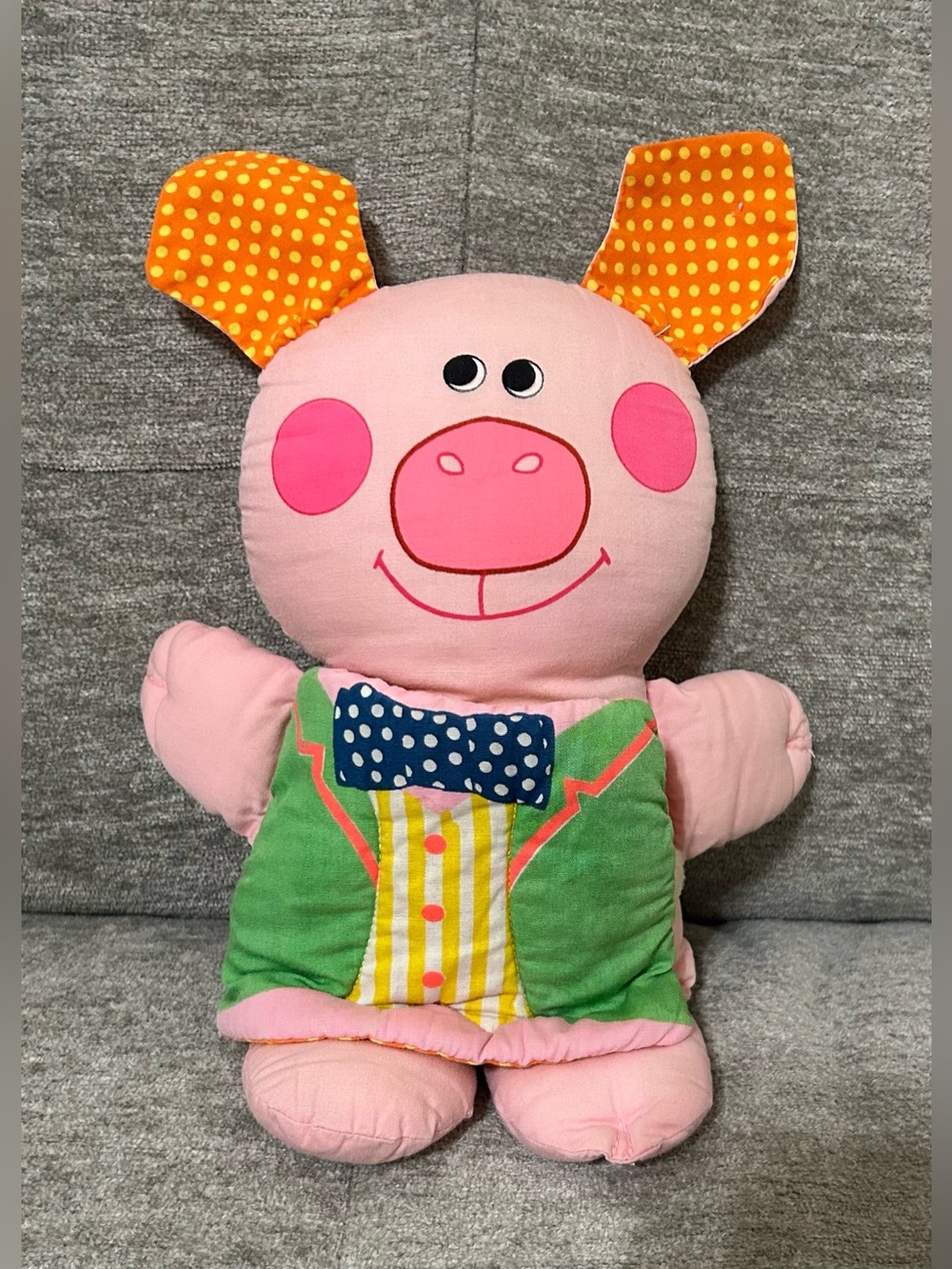 Playskool 1974 Vintage 3 Little Pigs Storybook Doll